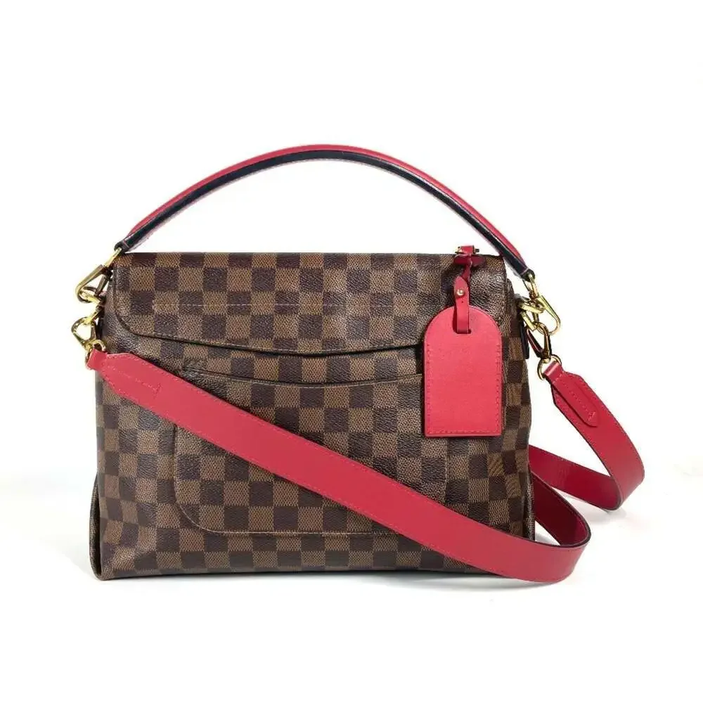 LOUIS VUITTON Brown Damier Canvas Shoulder Bag